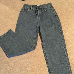 pacsun high rise straight leg jean